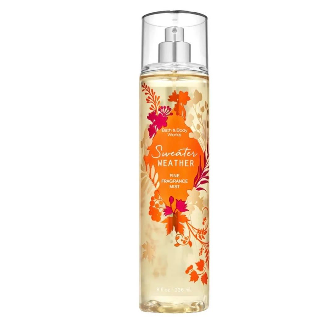 Bath  Body Works Sweater Weather Perfume  Lotion 8 Fl Oz